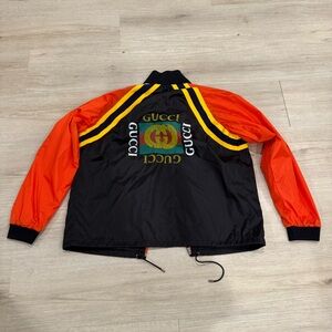 Gucci Black and Orange Outerwear